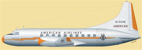 Convair 240 0 American Airlines