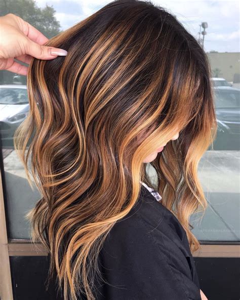60 looks with caramel highlights on brown hair for 2023 dark hair with highlights light brown
