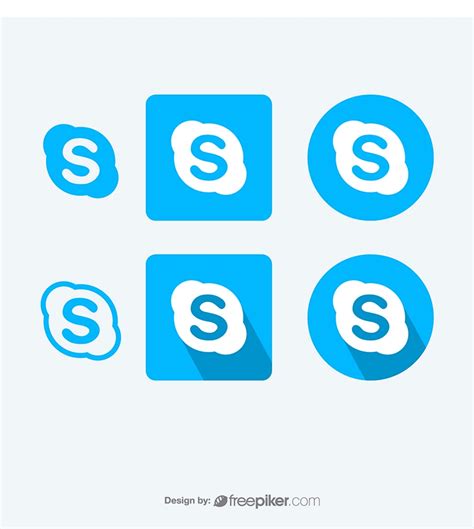 Skype Vector Icon 84466 Free Icons Library