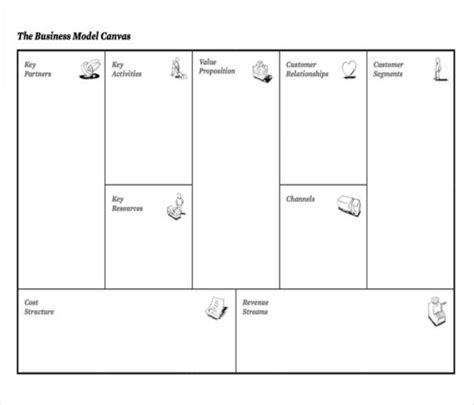 Business Model Canvas Template Ppt Business Model Canvas Template 20
