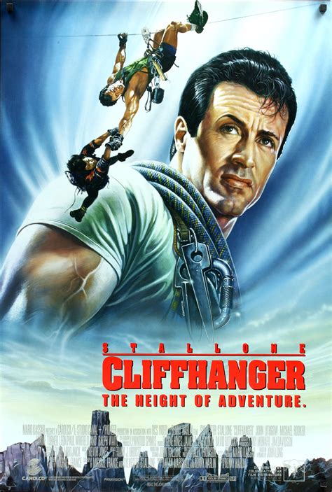 Critics of this movie say this movie is just die hard on a snowy mountain. Cliffhanger. | Movie posters, Adventure movies, Movies