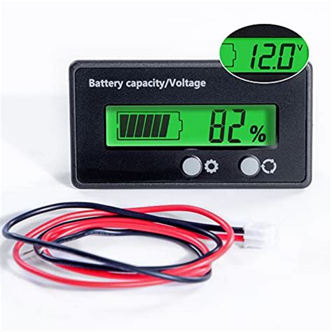 12v 24v 36v 48v Battery Capacity Indicator Golf Cart Voltage Meter With