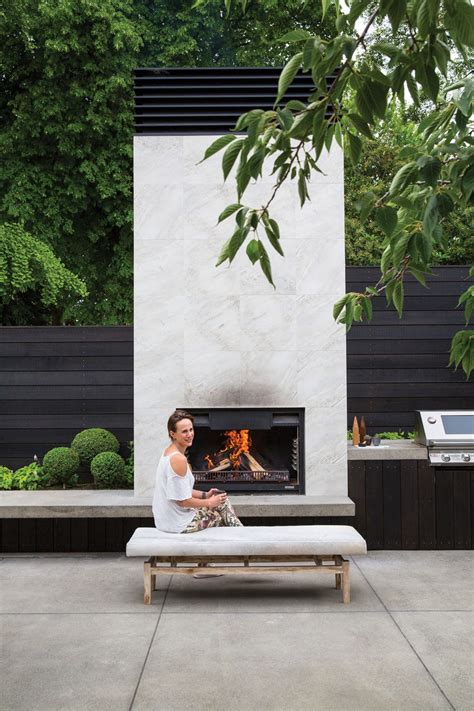 Homestyle Modern Outdoor Fireplace Outdoor Fireplace Patio Outdoor
