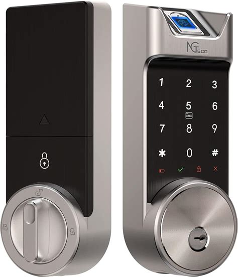 Ngteco Security Smart Deadbolt Lock 5 In 1 Fingerprint Keyless Entry
