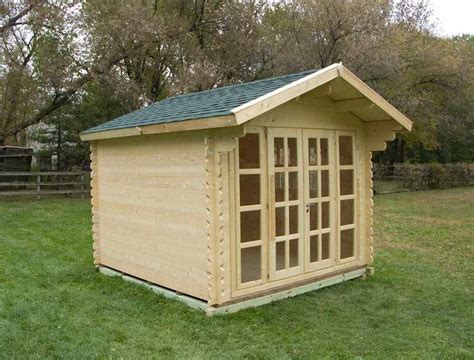 Solid Build Brighton 10x10 Garden Shed Free Shipping