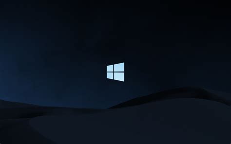 1440x900 Windows 10 Clean Dark 1440x900 Background, HD Brands 4K
