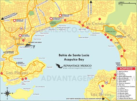 Mapa De Acapulco