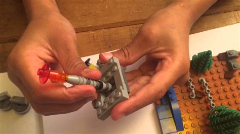 How To Make A Ww2 Scene And Anti Tank Cannon Out Of Lego Youtube