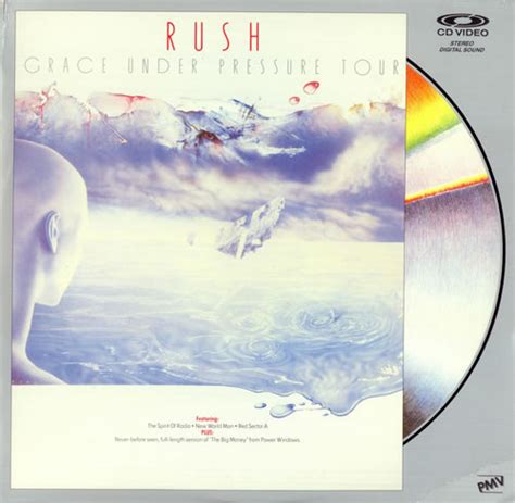 Rush Grace Under Pressure Tour 1988 Clv Cdv Discogs