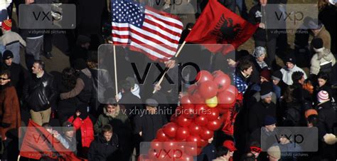 Kosovo Declares Independence From Serbia News Editorial Reportage And Corporate Pictures