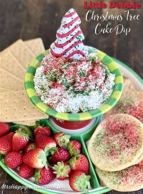 On wednesday, little debbie tweeted out a photo. Little Debbie Christmas Tree Cake Dip - Mrs Happy Homemaker