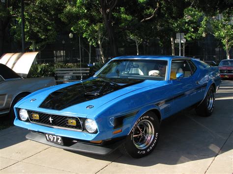 1972 Ford Mustang Mach 1 Dark Cars Wallpapers