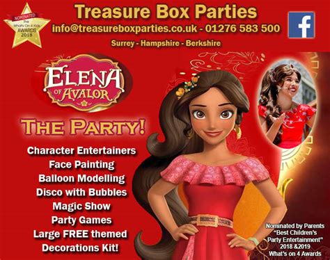 Evelyn Of Avalor Advert Childrens Entertainer Parties Surrey