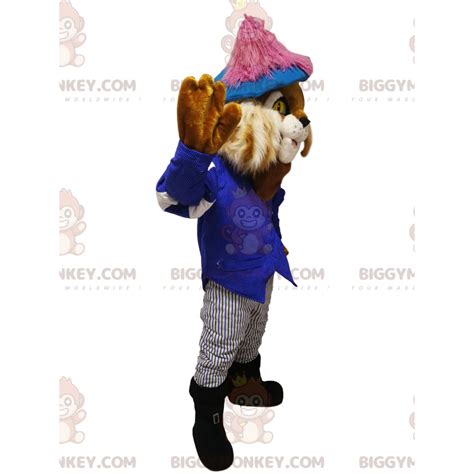 Biggymonkey™ Puss In Boots Mascot Costume With A Sizes L 175 180cm