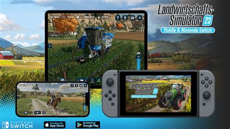 Landwirtschafts Simulator 23 Für Nintendo Switch Und Mobile Erscheint