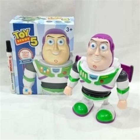 Jual Toy Story 5 Robot Buzz Lightyear Ada Sayap Dance And Light Di Seller