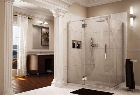 half glass shower door for bathtub pros and cons glass designs