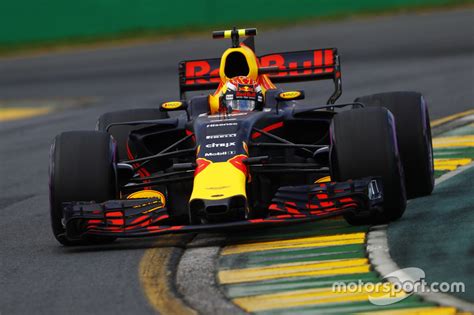 Max Verstappen Red Bull Racing Rb13 At Australian Gp