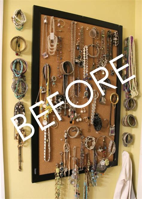 Diy Jewelry Organizer Storage Ideas Artsy Chicks Rule®