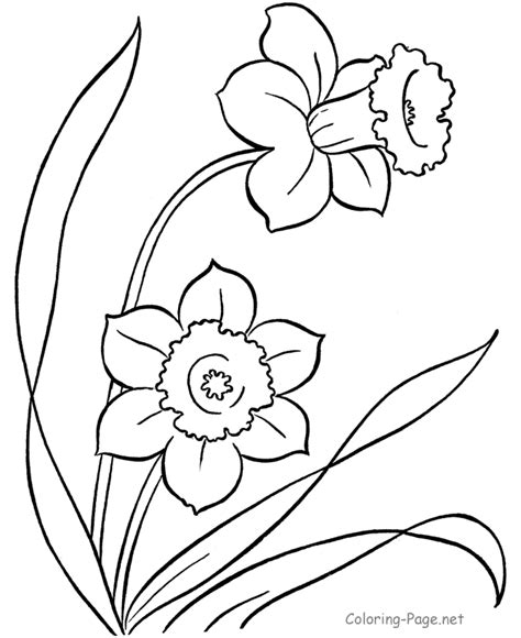 Безплатно рисуване на пролетни цветя Изтеглете безплатни картинки