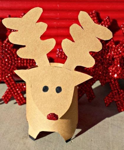 Möchten sie zu weihnachten ein buch oder ein präsent, das kastenförmig ist, verschenken, bietet sich die. Basteln mit Klorollen zu Weihnachten - 20 tolle Recycling-Ideen (mit Bildern) | Klopapierrollen ...