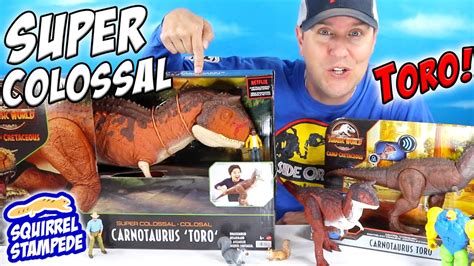 Jurassic World Super Colossal Carnotaurus Toro Dino Escape Review
