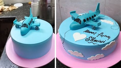 Satisfying And Perfect Aeroplane ️️ Birthday Cake Ideas Amazing