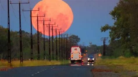 Full Moon Rises To The Imagination Australia Landscape Full Moon