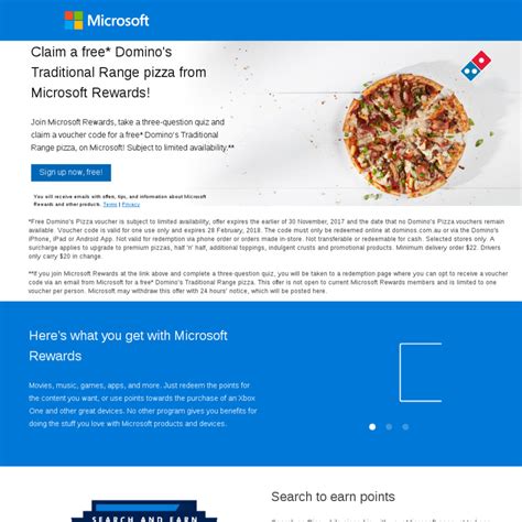 Check spelling or type a new query. Free Domino's Traditional Pizza for Signing up to ...