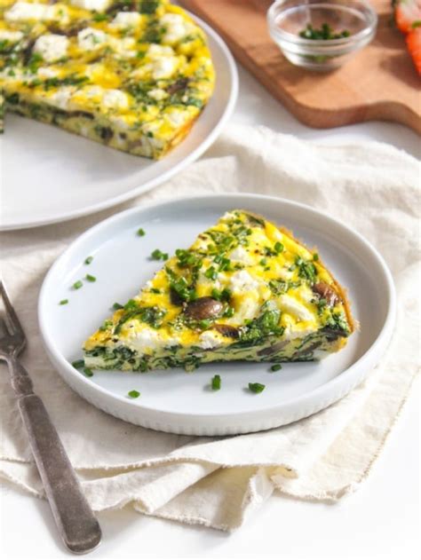 Vegetable Frittata With Goat Cheese Fannetastic Food