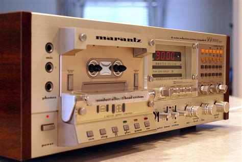 Follow along as i replace the belts and get th. marantz cassette deck sd9000 | Магнитофон