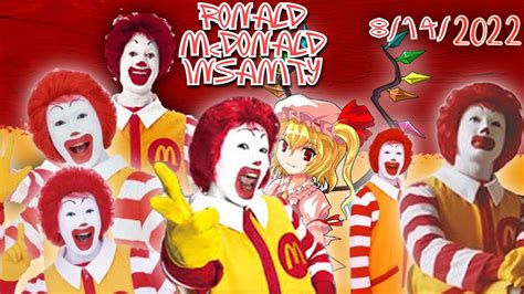 Ronald Mcdonald Insanity Bgm Recreated By Dpt Youtube