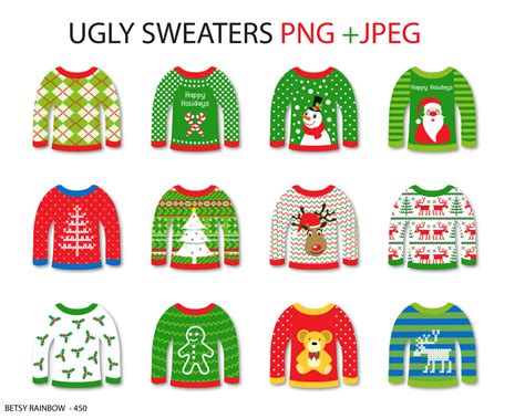 Christmas Sweater Clipart Png 20 Free Cliparts Download Images On