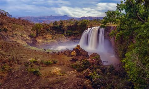 Nile Falls Ethiopia Ethiopian Landscape Beautiful Landscapes Ethiopia