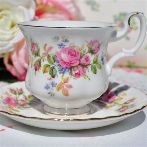 Shop.alwaysreview.com has been visited by 1m+ users in the past month Royal Albert Moss Rose Demitasse Teacup and Saucer c.1962