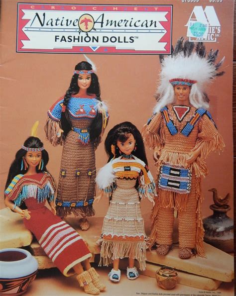 Native American Fashion Dolls Crochet Patterns By Annies