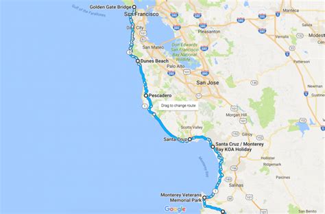 The Pacific Coast Inland Detour Bicycle Route The Pedal Project