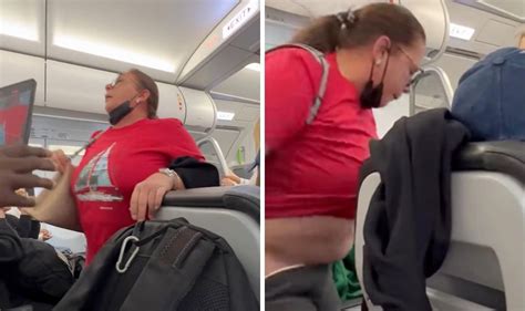 bizarre moment plane passenger pulls down her pants after being denied toilet access us news