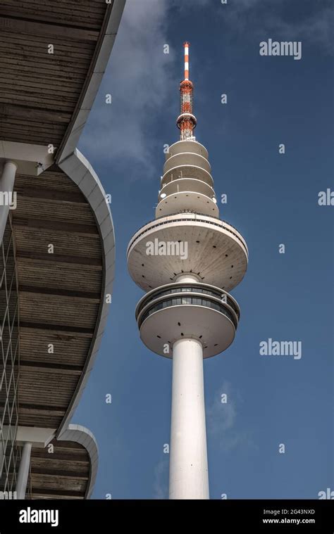 View Of The Television Tower In Hamburg Germany Stock Photo Alamy