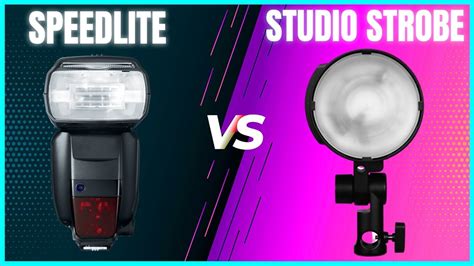 Speedlights Vs Strobes A Guide For Beginners Photography Informers
