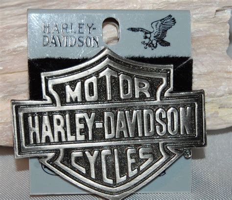 Harley Davidson Classic Bar And Shield Motorcycle Vest Jacket Pin Biker