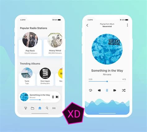 Transform your island into a deserted wasteland ruled by nature's grip, to a curated paradise with every detail tuned to your unique taste. Music Player App UI Kit - 2 Free Screens for Xd - FreebiesUI