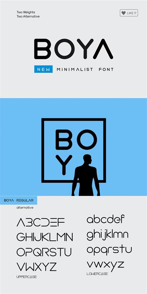 Boya Rounded Font Logo Design Inspiration Branding Lettering