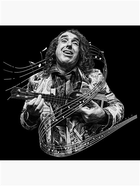 Tiny Tim Music Notes Poster For Sale By Matttluchowski Redbubble