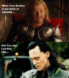 This trending meme references a scene in thor: Sad Loki