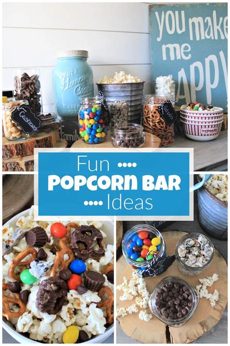Fun And Simple Popcorn Bar