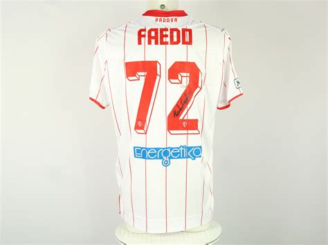 Maglia Faedo unwashed Virtus Verona vs Padova 2024 - Autografata