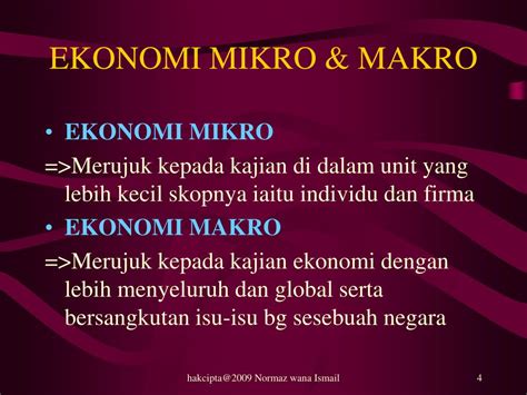 Sistem ini berpusat kepada keluarga atau suku tertentu yang menganutnya. PPT - PRINSIP EKONOMI ECN3100 Pengenalan Kepada Ekonomi ...
