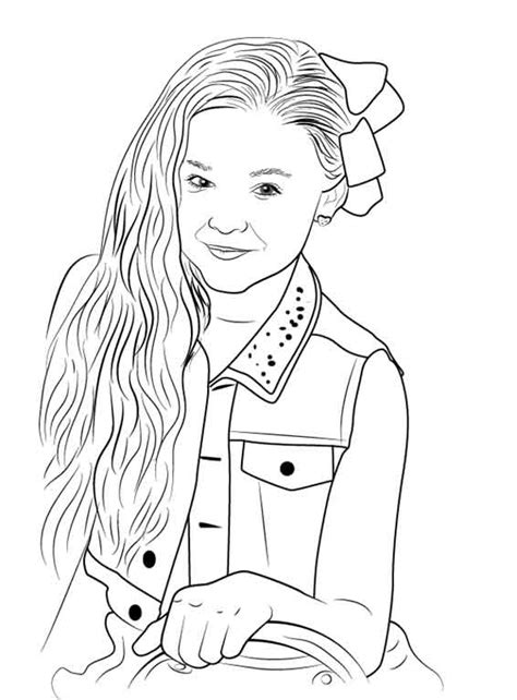 736 x 1012 file type: Free Jojo Siwa Coloring Pages to Print for Kids Pictures ...