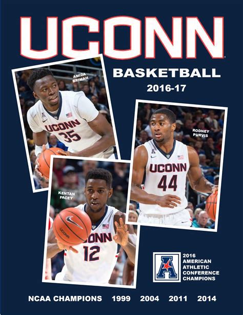 2016 17 Uconn Mens Basketball Media Guide By Uconn Divison Of